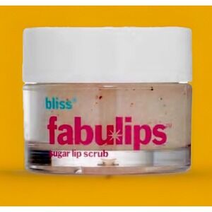 Bliss Fabulips Sugar Lip Scrub & Polish Pout Polisher 14g 0.5 oz New In Box